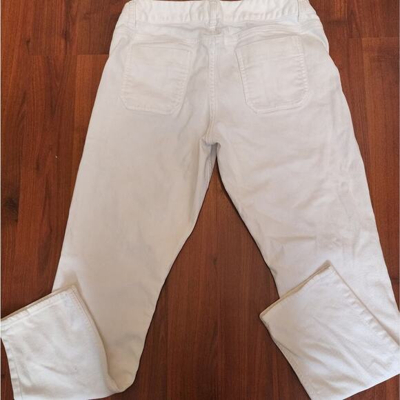 LANDS END JAMBES SLIM WHITE JEANS SIZE 29 - Picture 2 of 7
